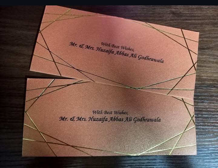 Peach golden Pack of 20 (Foil Envelope)