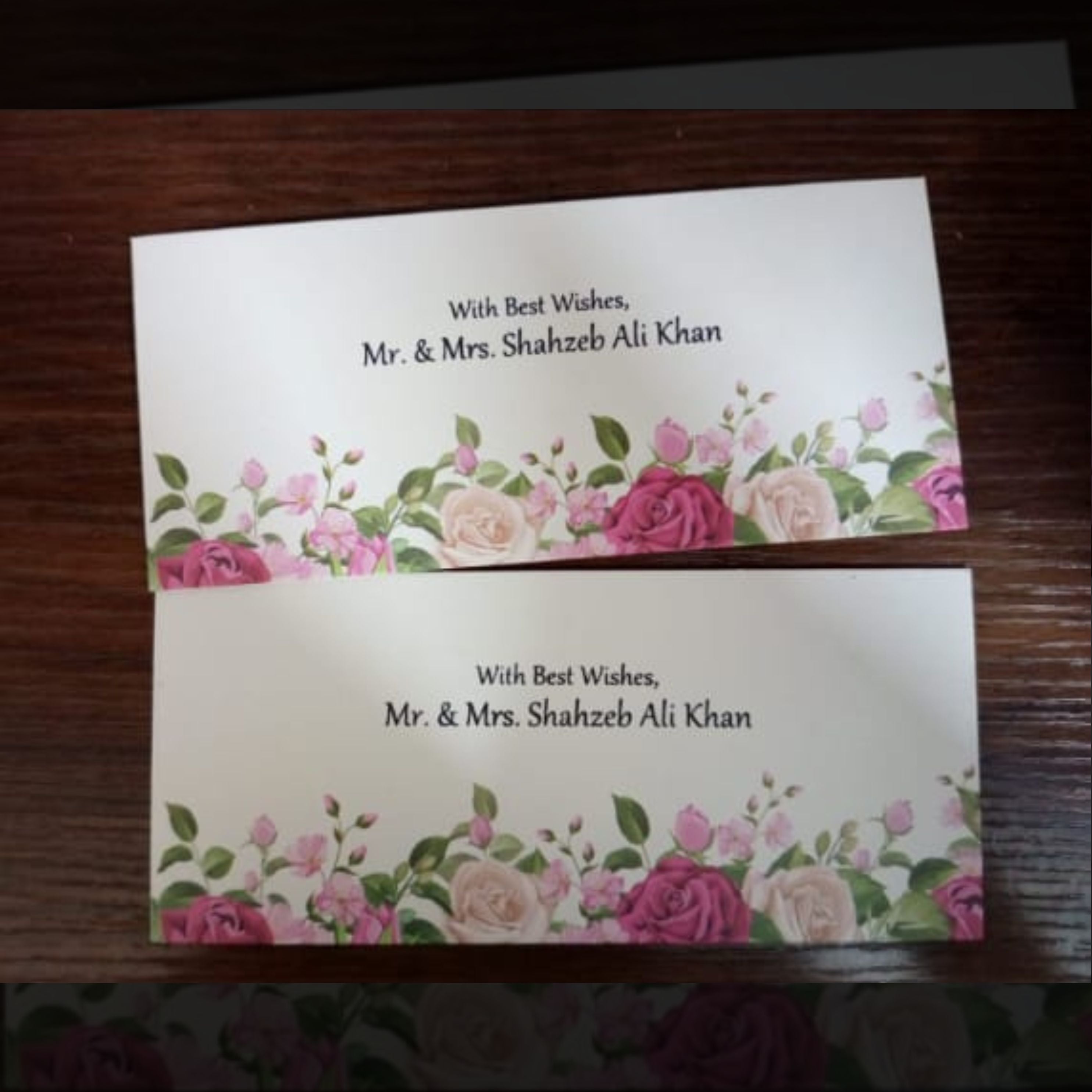 wedding card Design pack of 20