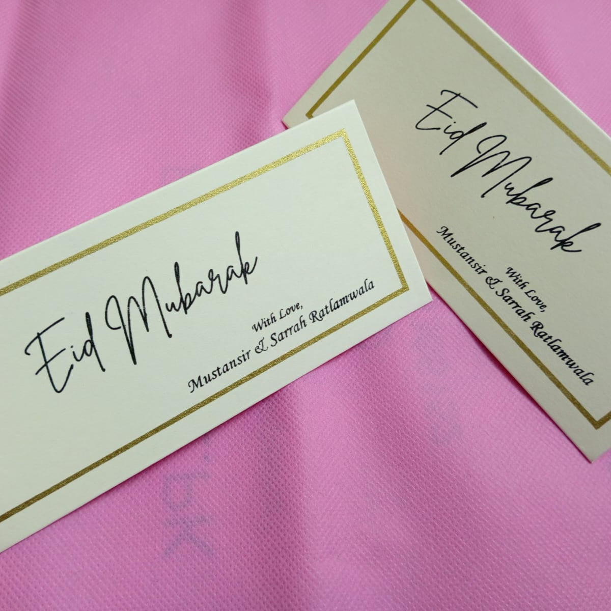 Eid Mubarak Cards Pack of 20