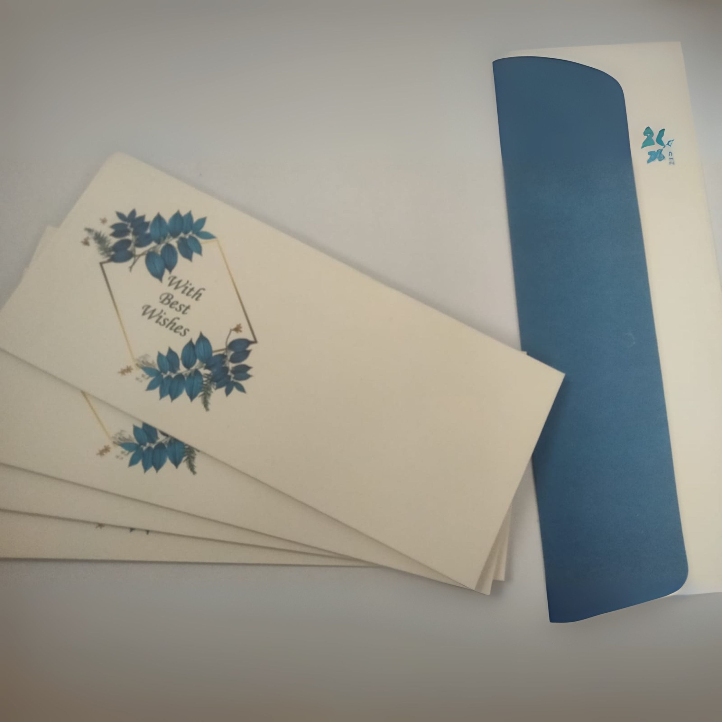 Best Wishes Printed Card Design Pack of 20