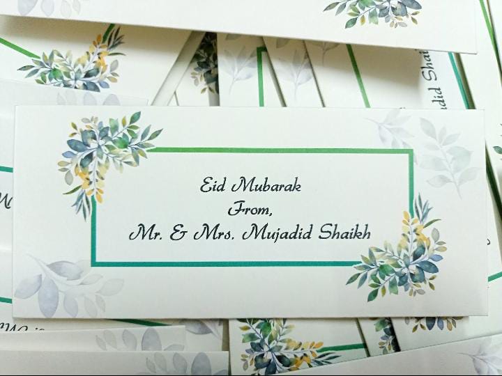 Eid Mubarak Pack Of 20