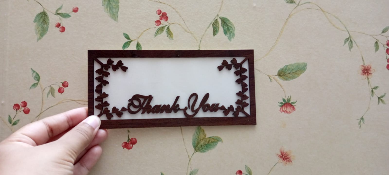 Wooden HaPPy Birhday Card Pack of 10