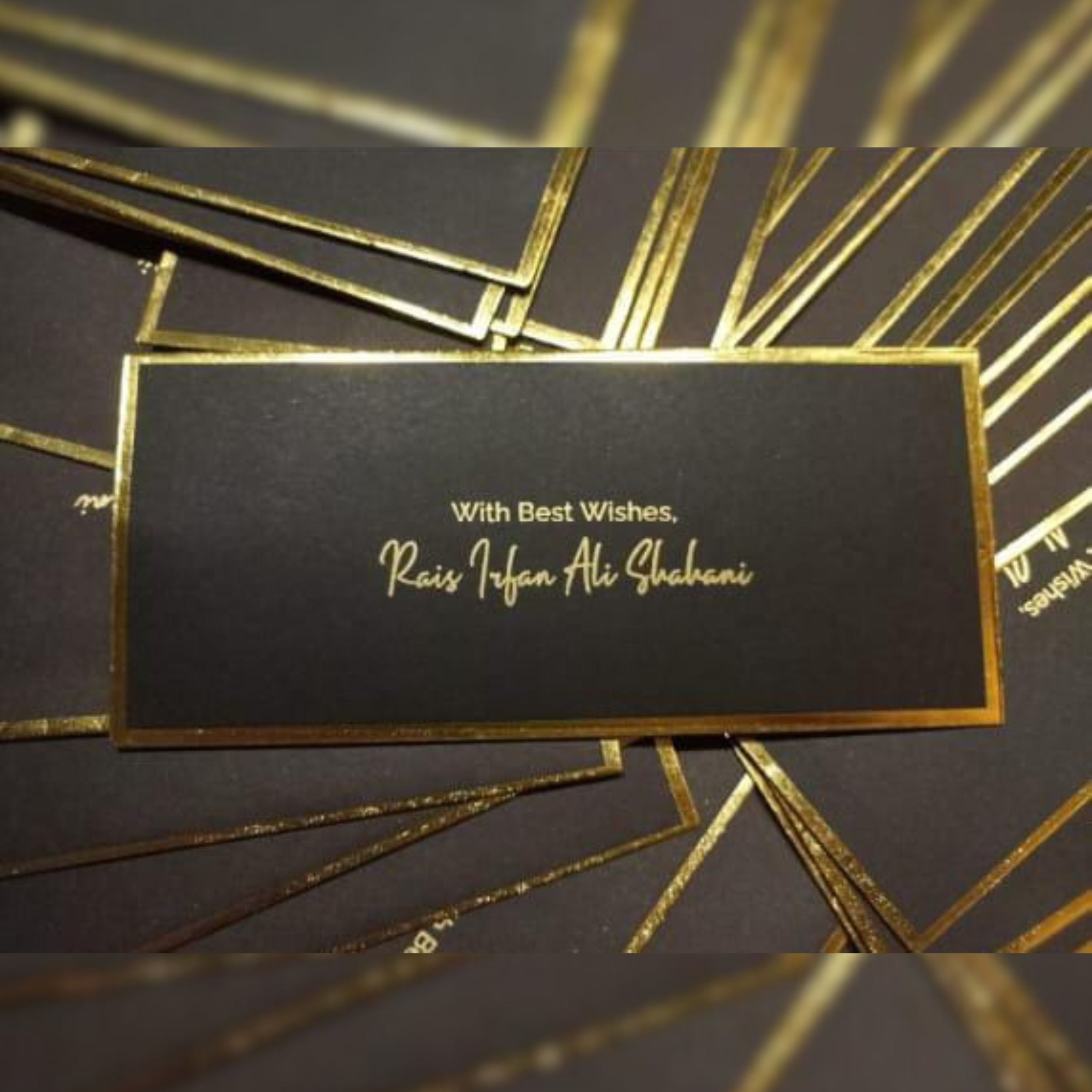 Best Wishes Foil Card Pack of 20