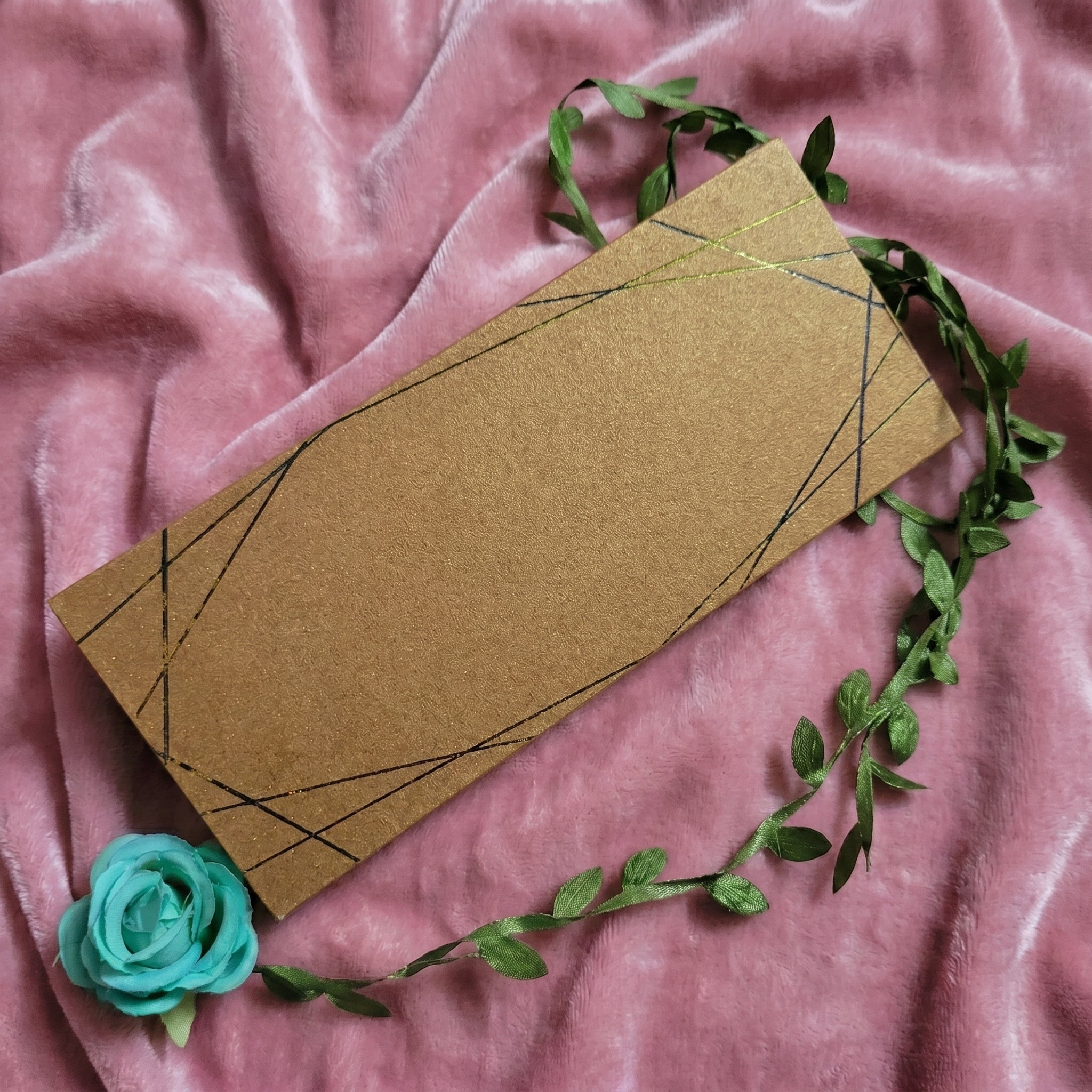 FOIL CARD ENVELOPES (brown)