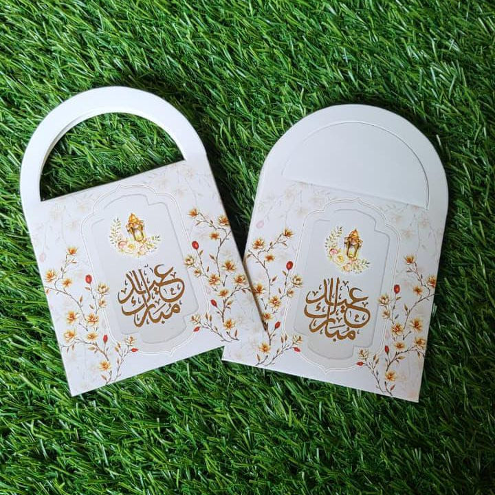 EID MUBARAK ENVELOPES (flower design)