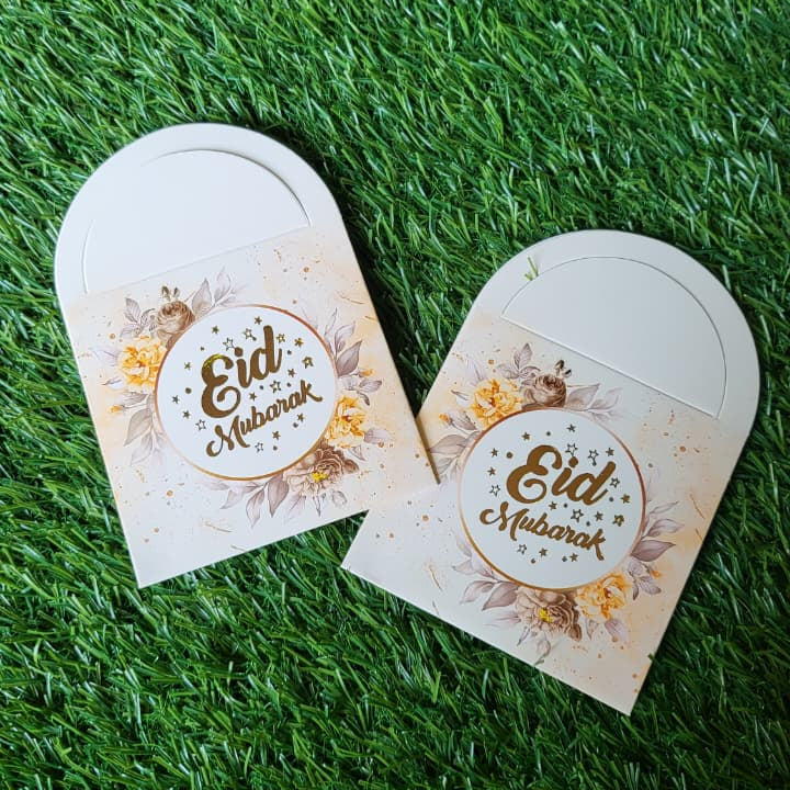 EID MUBARAK ENVELOPES (flower design)