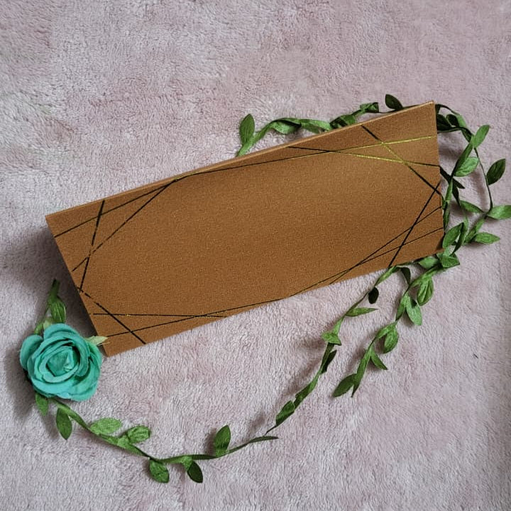 FOIL CARD ENVELOPES (brown)